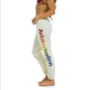 AVIATOR NATION sweatpants 🌈